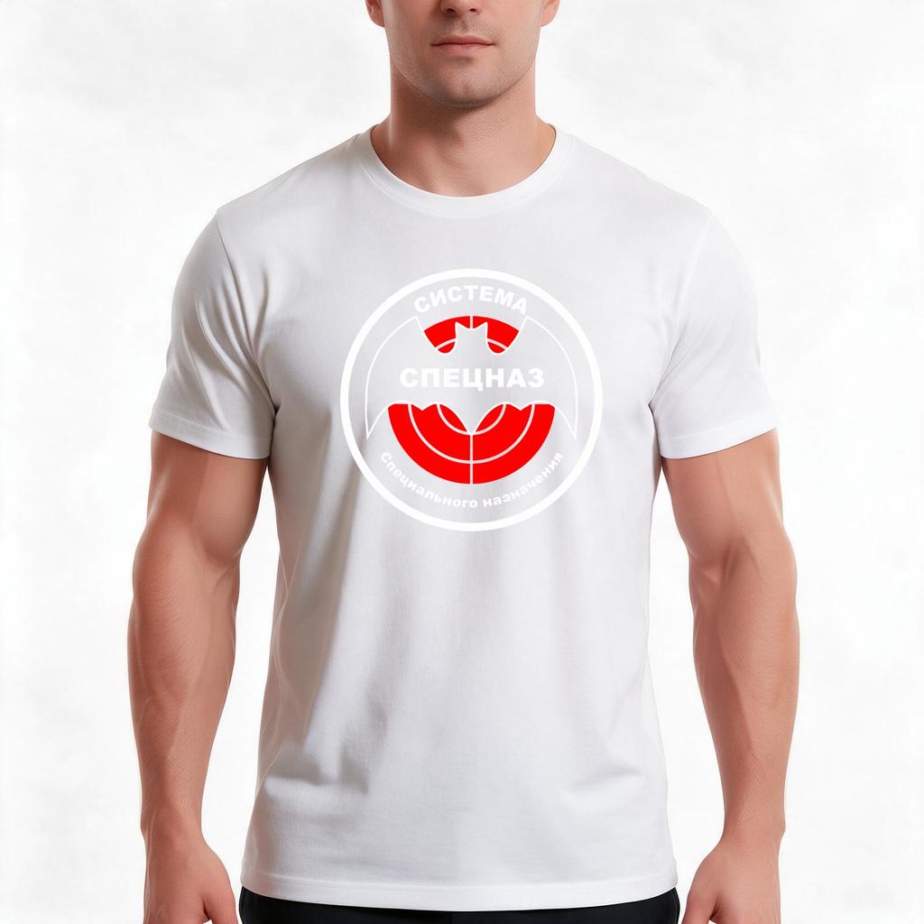 Spetsnaz Bat Tshirt Summer Casual Cotton Tee Oversized Streetwear Tops Vintage Graphic Print Loose Fit Short Sleeve