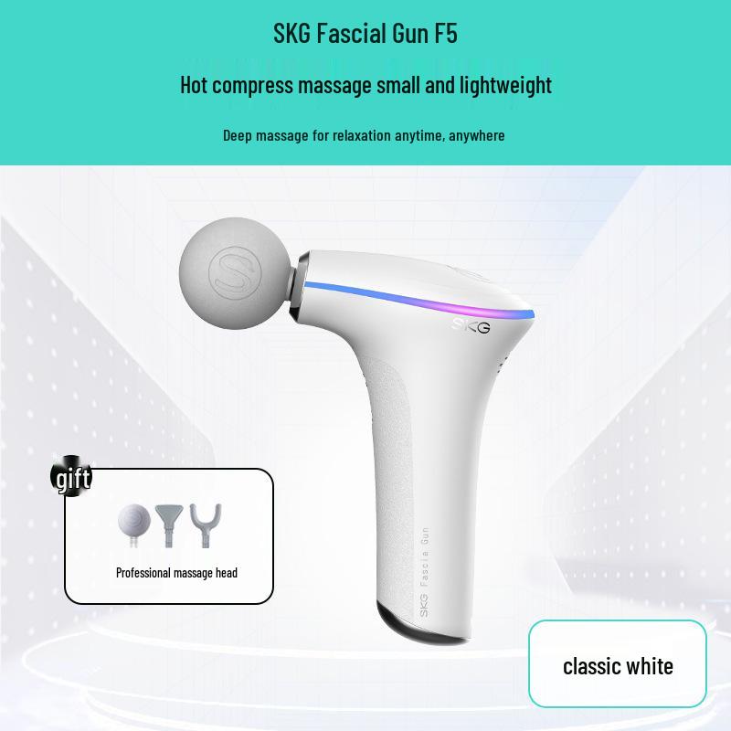 SKG F7 F5 Professional Fascia Gun - Mini Muscle Relaxation & Hot Compress Massager