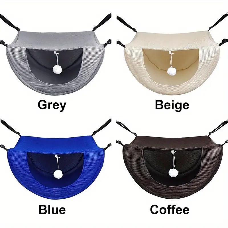Suspended Cat Cage Hammock Pet Hanging Bed Breathable Mesh Cozy Kitten Hamster Sleeping House for Small Animal Guinea Pig Indoor