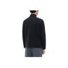 Anta Plain Stand Collar Running Knitted Sports Jacket Men Jacket Basic-Black 152417743S-3