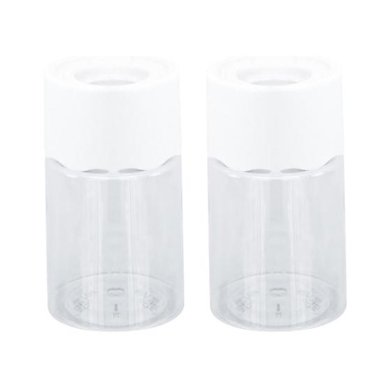 2 ks Mini hydroponický květináč Opakovaně použitelný Průhledný hydroponický květináč Stolní bezpůdní květináče na rostliny pro kancelářskou domácí dekoraci