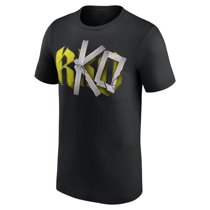 Black Randy Orton & Kevin Owens R-KO Duct Tape T-Shirt Unisex T-Shirt S