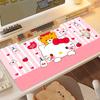 1Pc Hello Kitty Cute Chicks Garden Print Mouse Pad 2Mm Thick Rubber Base Perfect Bedroomofficegame Room Ideal Gift Computer Keyboard Enthusiasts Print