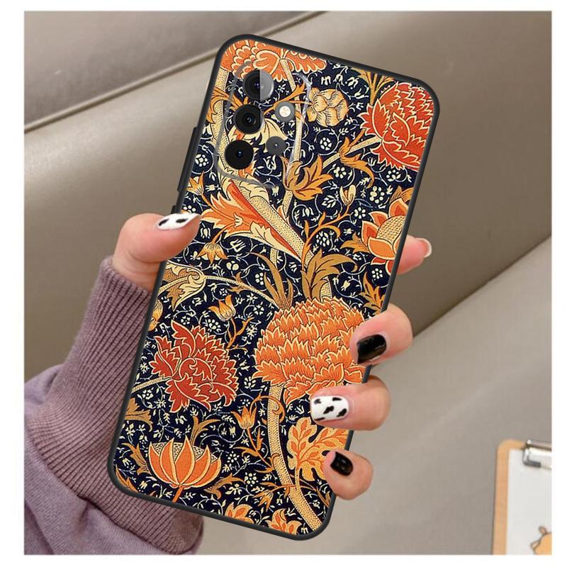 William Morris Strawberry Thief Case For Samsung Galaxy A35 A55 A15 A32 A12 A22 A52 A06 A54 A34 A14 A56 A36 A26 A16 A13 A53