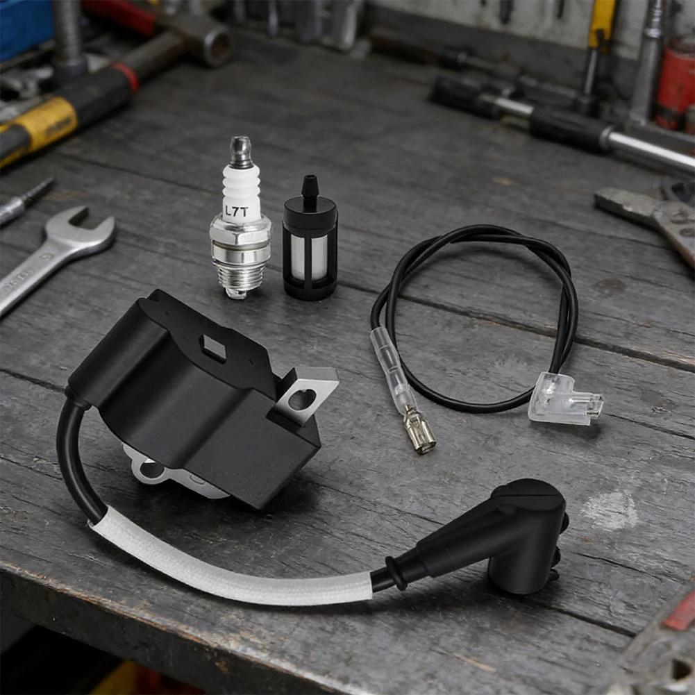 For Chainsaw Repair Ignition Coil Replacement Coil Power Tool Part Direct Replacement Part Resin Metal Construction