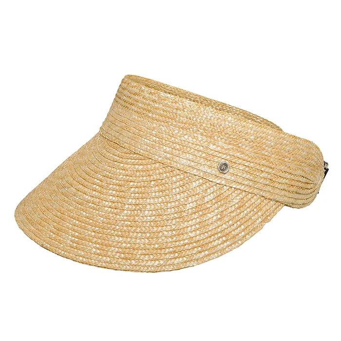 [Brown Hat]_Classic Sun Visor - Natural