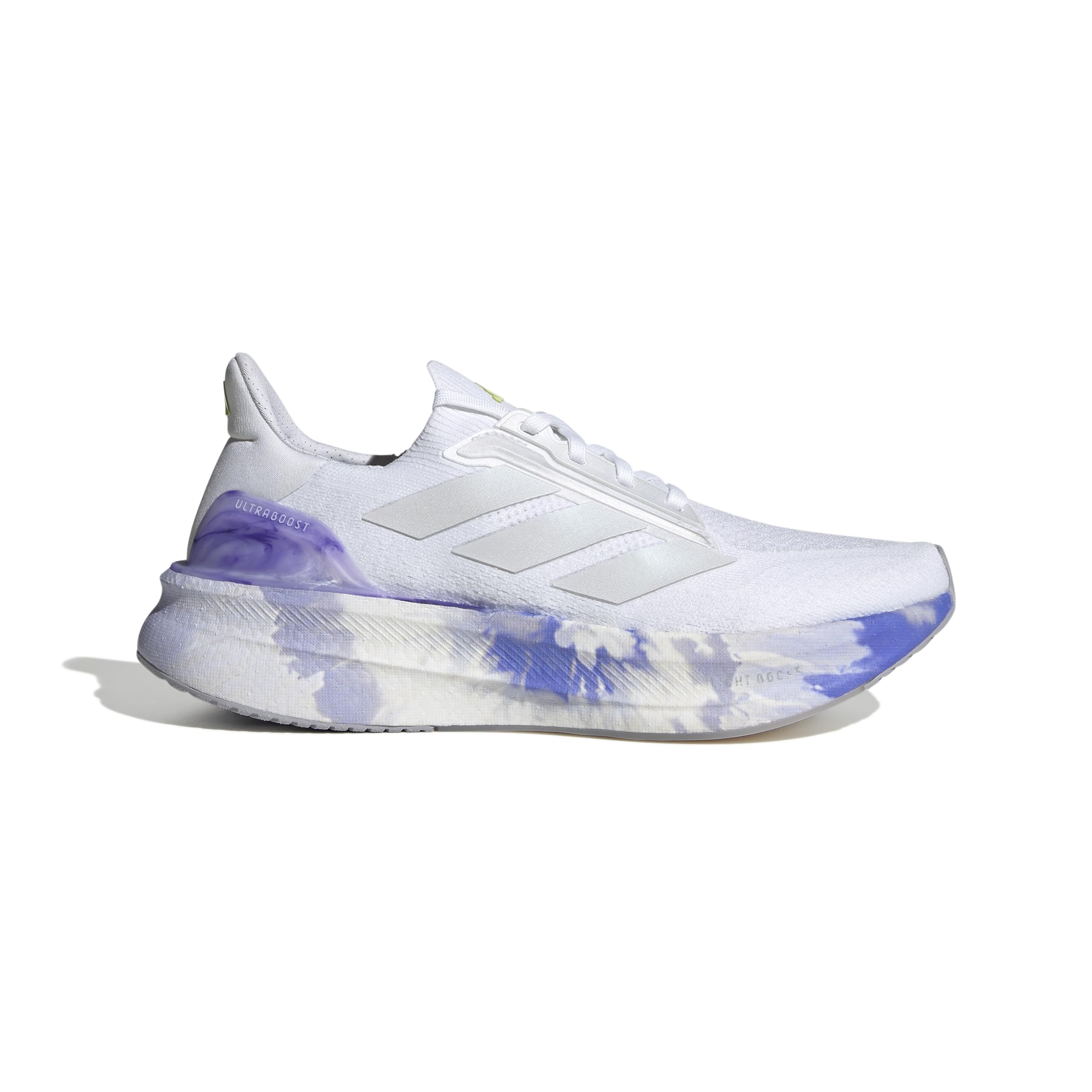 

Adidas Ultra Boost 5X Running Shoes Footwear Blue Size cm Tie-Dye NKT37, White/Dash Gray/Cobalt (JI1516), 25.5
