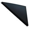 Car Rearview Mirror Triangle Panel Cover for Hyundai Kona 2018 2019 2020 2021 2022 2023 86190-J9000 86180-J9000 Unpainted Black