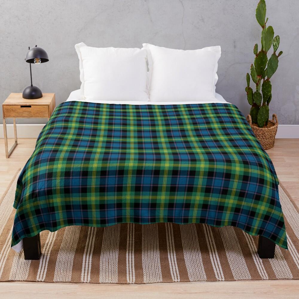 Clan Watson Tartan Throw Blanket