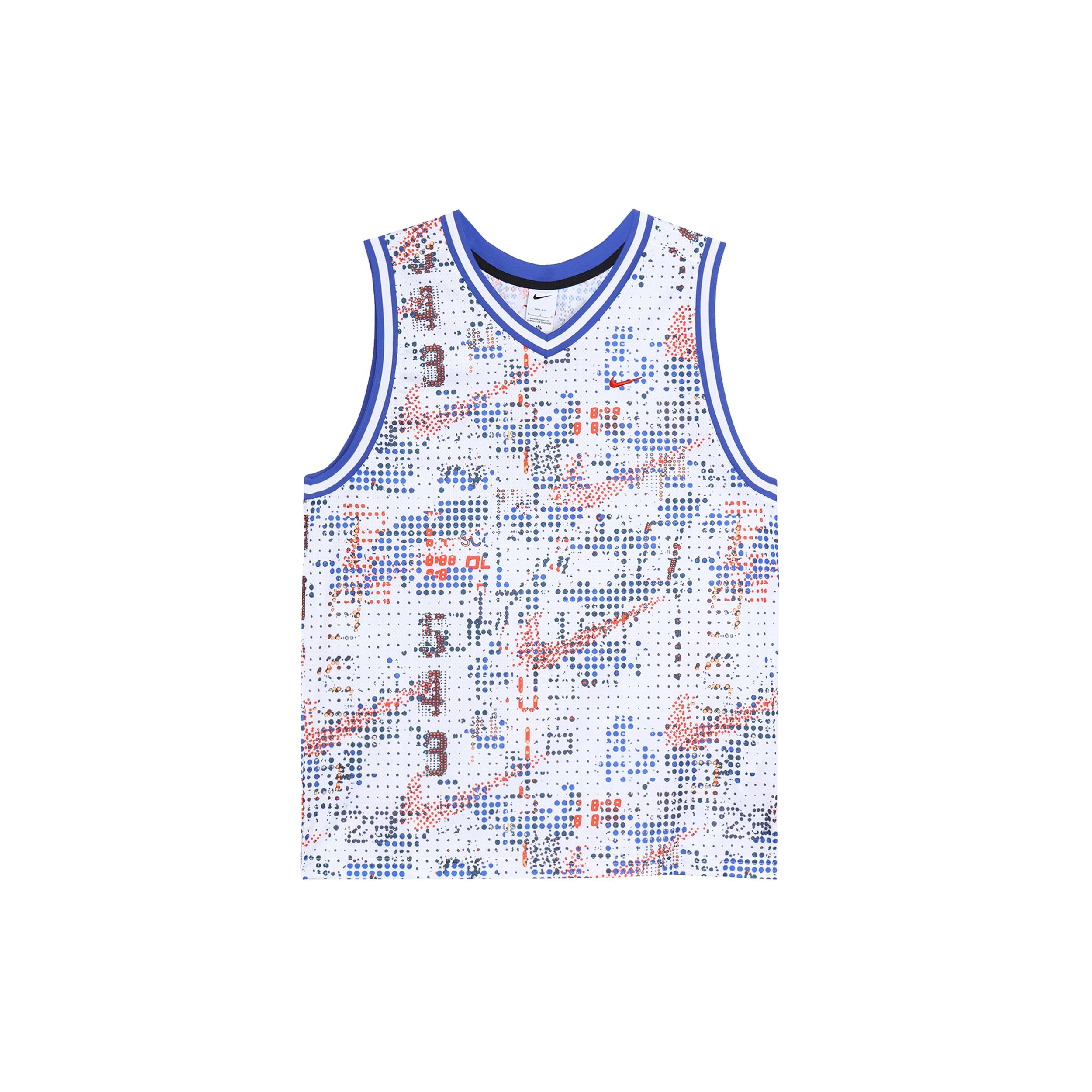 Nike Dri Fit DNA Basketball Jersey Men s White FZ0691-100 S