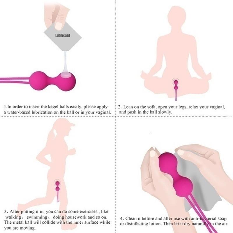 Kegelové koule vaginální koule na těsné cvičení koule gejša koule Ben Wa koule pro ženy Sexuální produkty Sexuální hračky