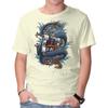 Unisex Crew Neck T-Shirt Gundam Dragon Force Graphic Short Sleeve Casual Tee