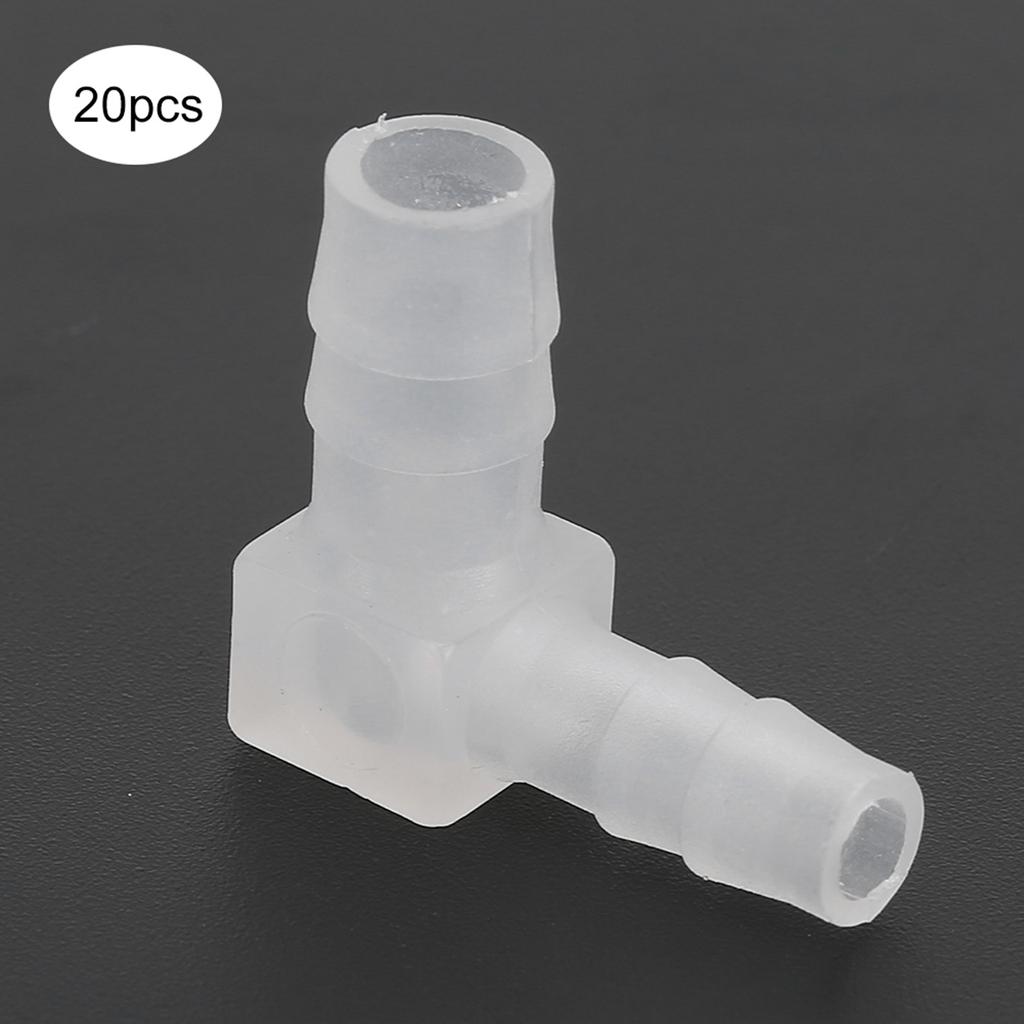 20PCS Aquarium 90 Degrees Elbow Air Pump Pipe Adapter Fish Tank Hose Fittings Connector