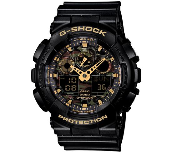 

G-SHOCK GA-100CF-1A9DR Модные мужские женские наручные часы