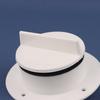 Bujão de Barco Branco Universal Tampa de Rosca Montagem Bujão Rolha Marinho Bujão de Dreno de Barco Tampa de Rosca Para Viveiros de Peixes Freezers de Barco Iates