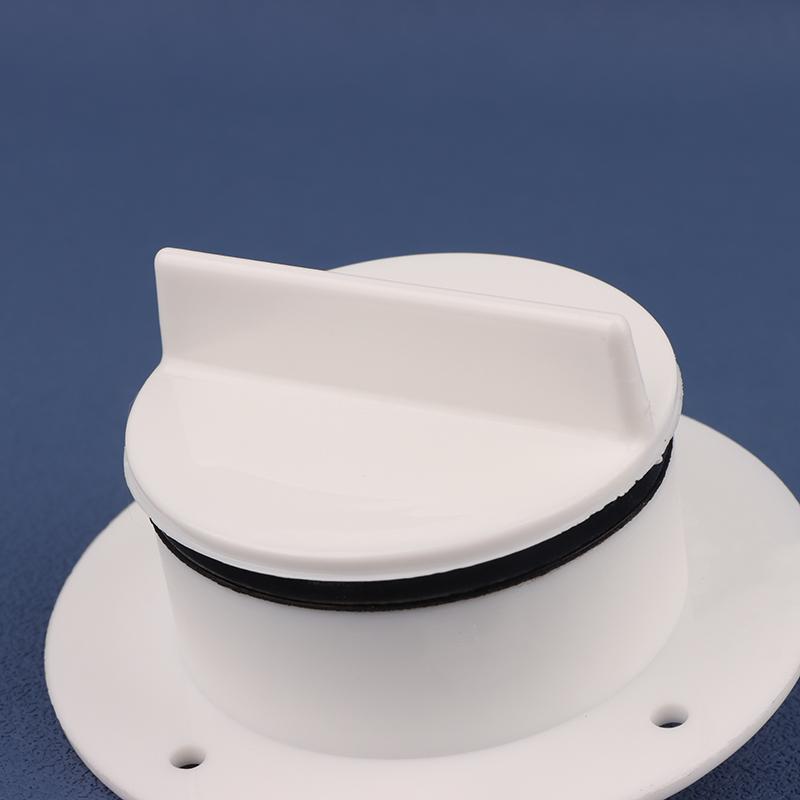 Bujão de Barco Branco Universal Tampa de Rosca Montagem Bujão Rolha Marinho Bujão de Dreno de Barco Tampa de Rosca Para Viveiros de Peixes Freezers de Barco Iates