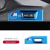 BAGI7 2026 Car Sticker Car Electric Tailgate Reminder Sticker Carbon Trunk Switch Cover For BMW X1 X2 X3 X4 X5 X6 X7 G05 G20 G30 6GT E