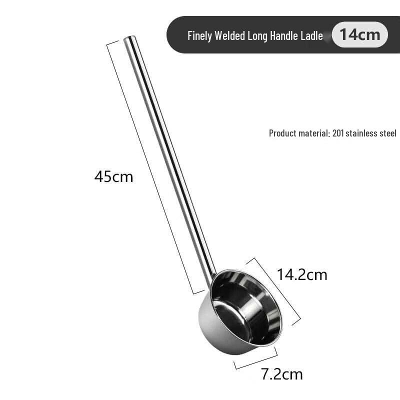 Shouli Stainless Steel Kitchen Water Scoop & Soup Ladle
