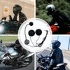Motorcycle Headset Microphone 3.5mm Elbow Interface Jack Helmet Speakers High-Definition Audio Earbuds for Communication