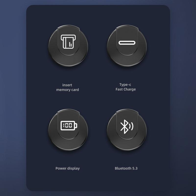 Bone Conduction Concept Bluetooth-compatible Earphone Lightweight Wireless Hanging Ear Sports