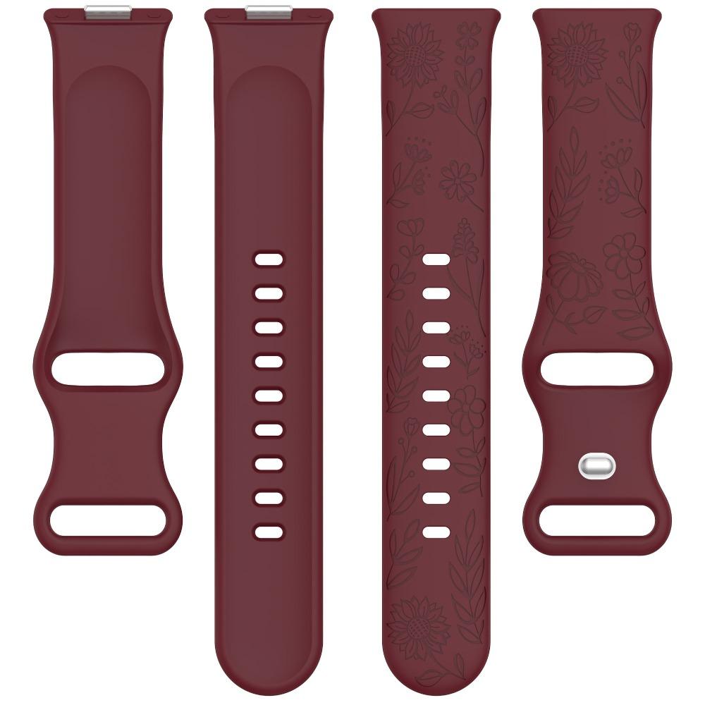 Silicone Engraved Women Strap For Huawei Fit5 5Pro Band Replacement Wristband for Huawei Fit4 4Pro 3 Bracelet Band Accessories