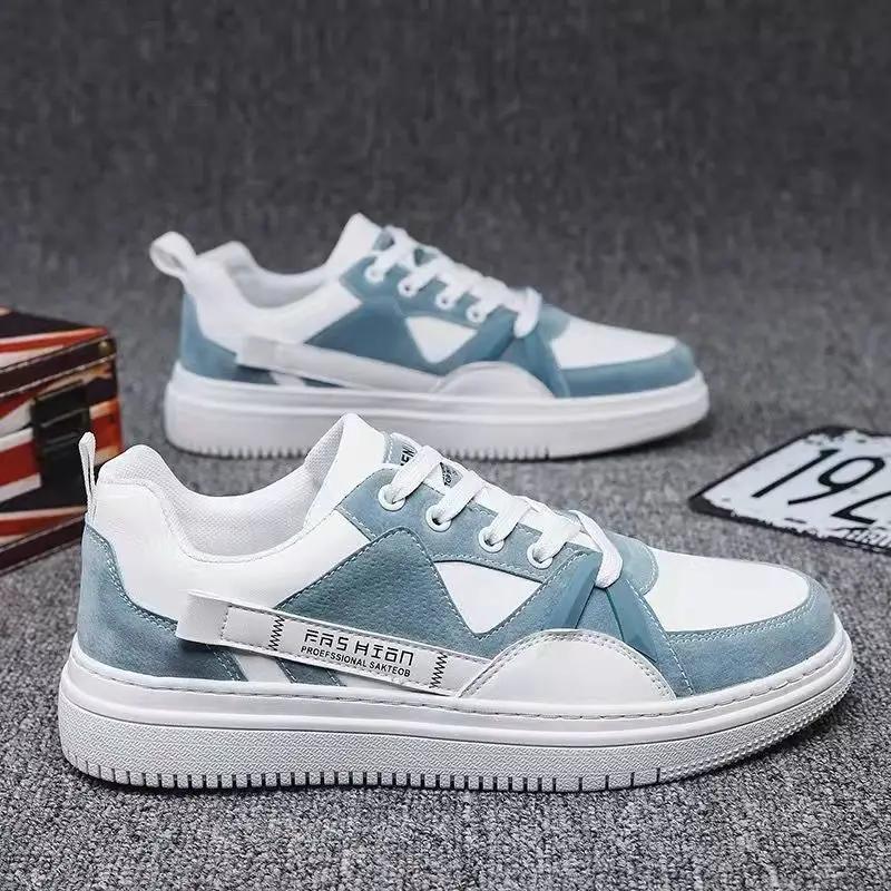 Fashion Platform Sneakers for Men Breathable Casual Walking Sports Running Outdoor Travel Fitness Sneakers Male Vulcanized Shoes Sewing