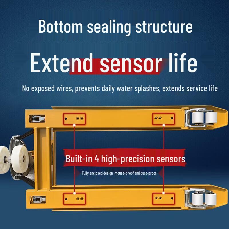 Xiangshan 3-Ton Manual Hydraulic Pallet Jack Scale (CN version)