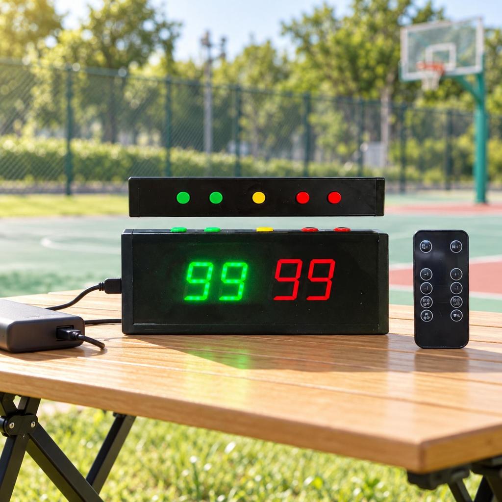 Electronic LED Scoreboard Digital with TwoColor Numerical Display EasytoRead Athletic