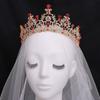 New Fairy Princess Rhinestone Crown Bride Wedding Dress Wedding Dress Dinner Photo Studio Travel Photography Style Crown Hair Accessories