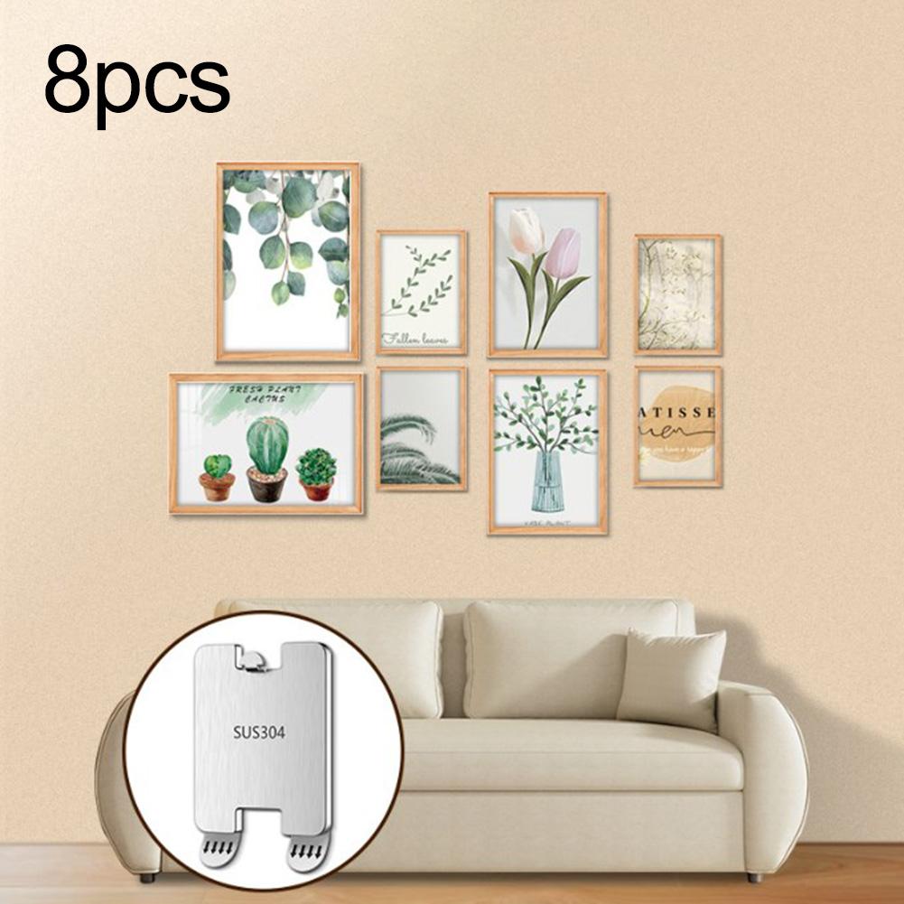 Art Display Solution Stainless Steel Hooks Easy Installation Lightweight Design Multi-purpose Usage Versatile Hooks