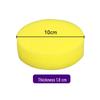 High-Density Round Waxing and Polishing Sponge for Car Cleaning