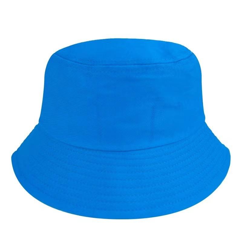 Custom Logo Floppy Hat Cotton Blend, Holiday Gift Embroidered Bucket Sun Hat Festival