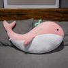 Large Soft Whale Pillow Plush Doll Blue Whale Doll Girl Sleeping Soothing Ragdoll Doll
