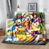 1pc,Mickey &  Minnie Mouse Goofy Pluto Daisy Duck Outdoor Soft Throw for Home Decor, Couch Cover, Travel