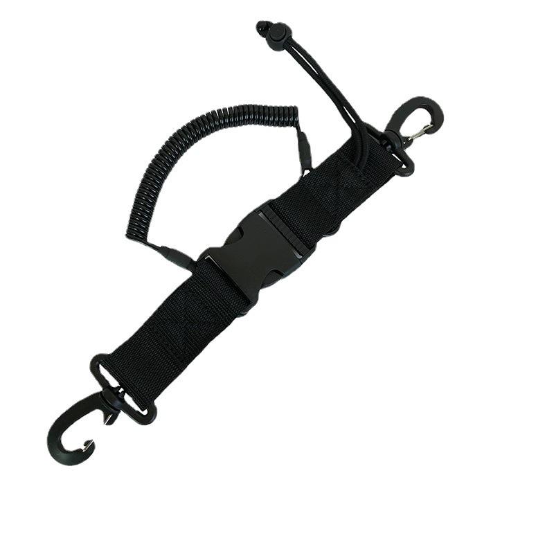 Diving Camera Anti-Loss Lanyard with Protective Cover and Anti-Drop Spring Rope