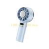 L8RE Small Pocket Fan Digital Display Fan 5200mAh Cooling Fan Outdoor Fan Table Fan with Large Battery Suitable for Own Use
