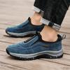 Zapatos de exterior para hombre de gran tamaño, zapatillas de deporte, zapatos de cuero de ante, zapatos de senderismo para hombre