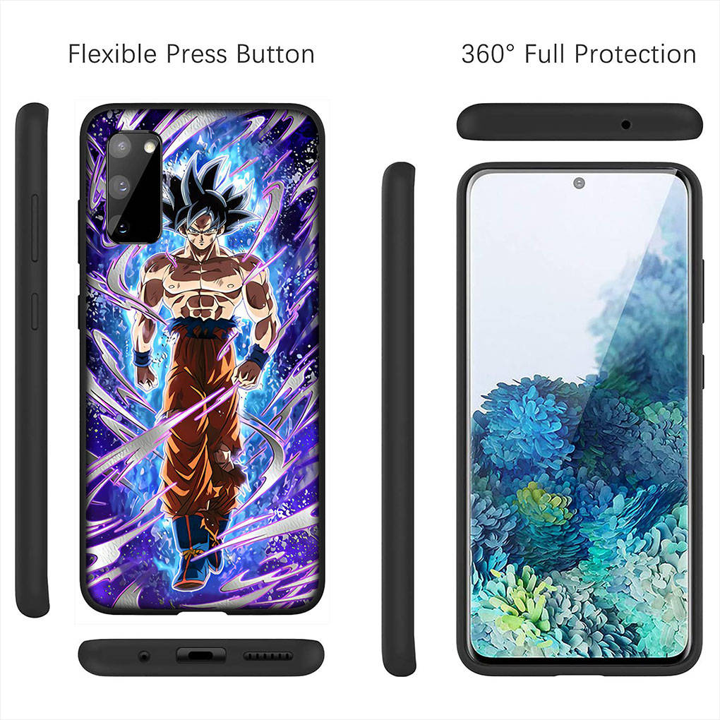 Cover for iPhone 16 15 Xiaomi Redmi Note 14 13 12 11 Pro Max X 16e Samsung Galaxy S25 S24 S23 Moto OPPO Huawei Dragon Ball DragonBall Goku Phone Case