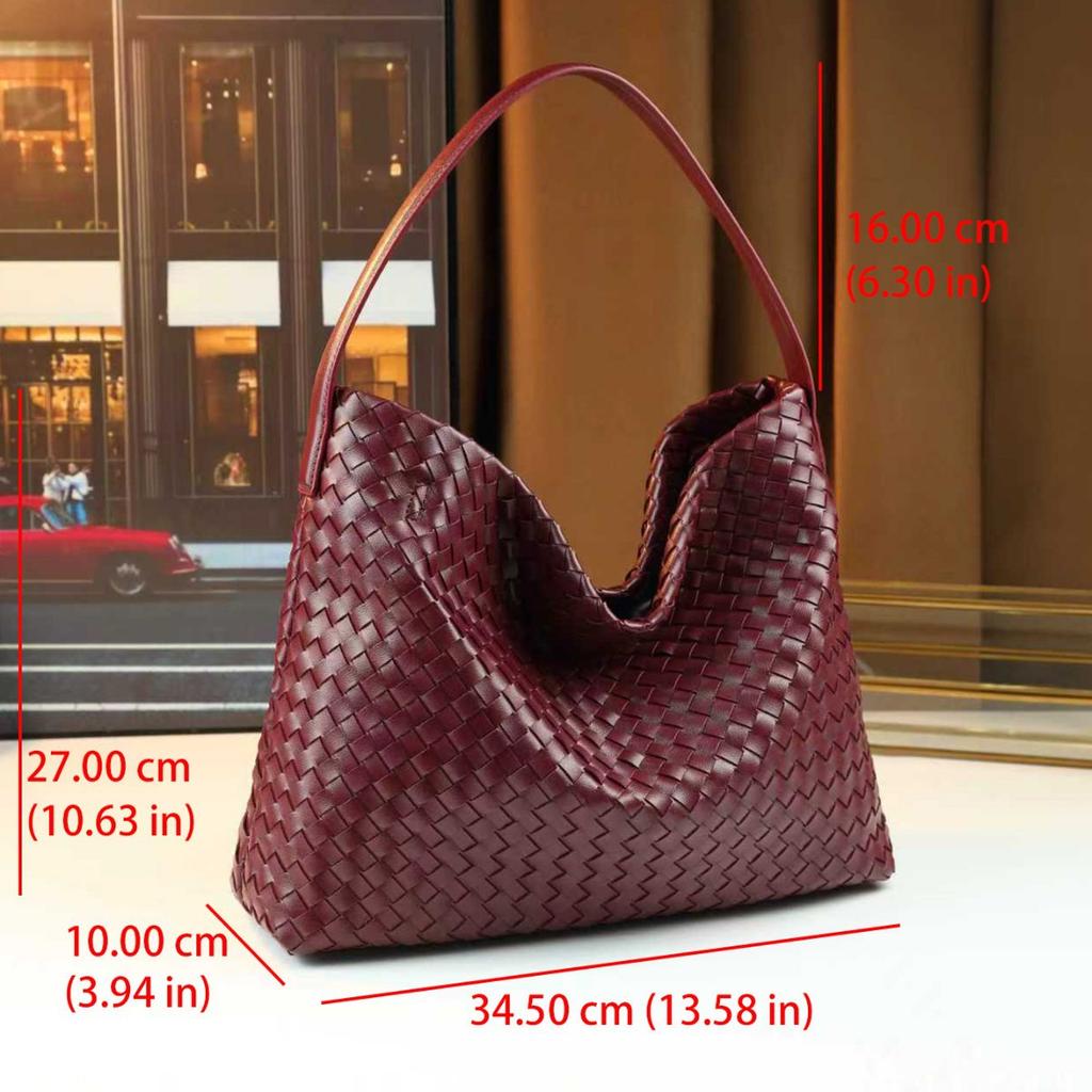 Fashion Woven Large-Capacity Women'S Tote Bag Going Out Versatile Shoulder Handbag