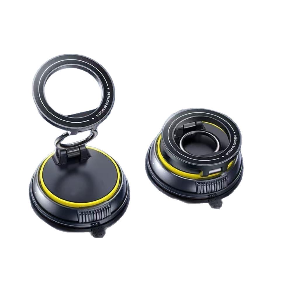 2025 Magnetic Car Phone Holder with Vacuum Suction for Navigation - Interior Car Accessory