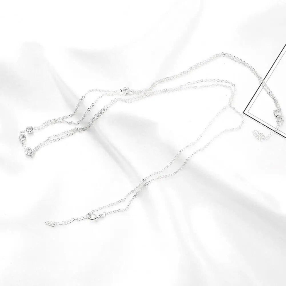 Attractive Women Cross Bikini Chest Body Chain Female Waist Chain Lady Cross Bikini Belly Chain Body Jewelry Daily Wear