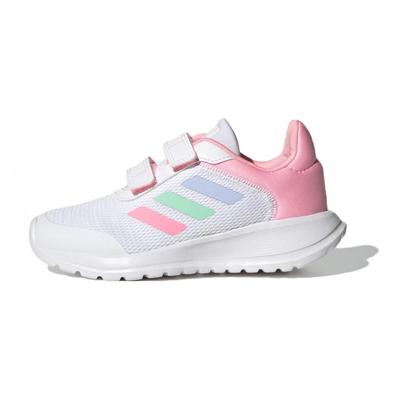Tensaurs Velcro Non-Slip Shock Absorbing Durable Lightweight Low-Top Running Shoes Kids Sneakers White Pink H06380
