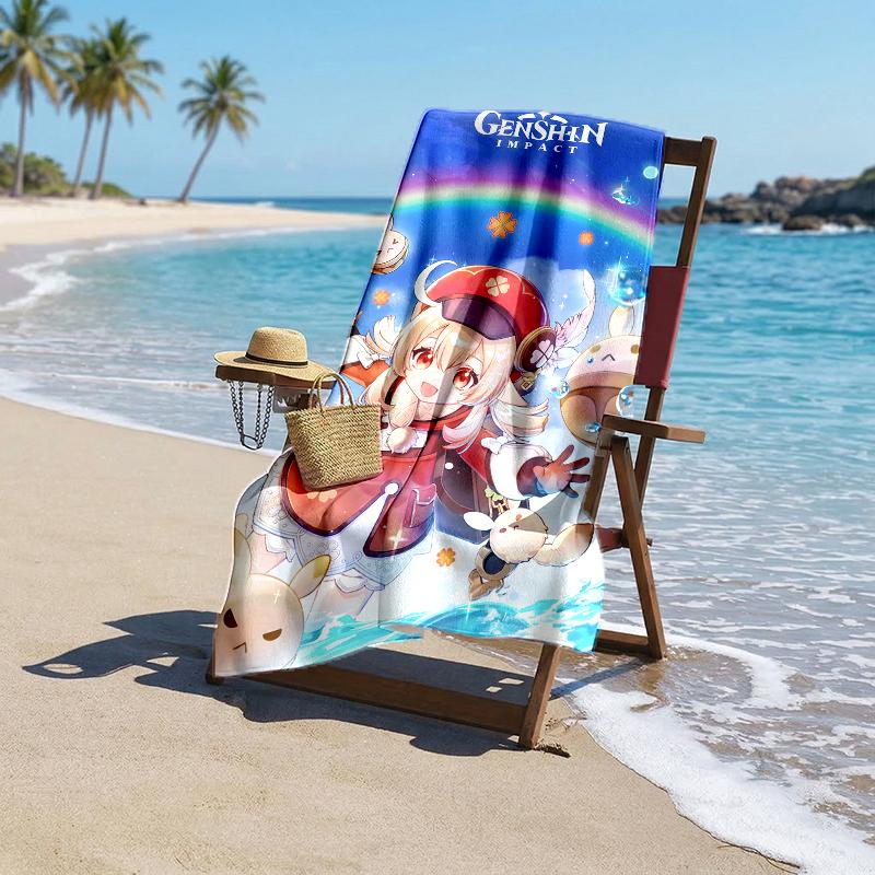 Klee Fashion Beach Towel: Ideal for Summer Adventures Soft, absorbent and quick drying suitable for swimming and bathing