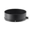 LIGHT LENS LAB Small Brass Lens Hood, E39, Black Paint, L-E39-A