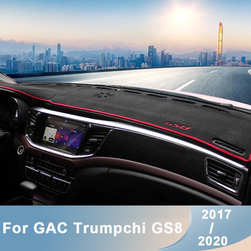 Für GAC Trumpchi GS8 2017 2018 Auto Armaturenbrett-Abdeckungsmatten vermeiden Lichtpolster Instrumentenplattform Schreibtisch Rutschfeste Teppiche