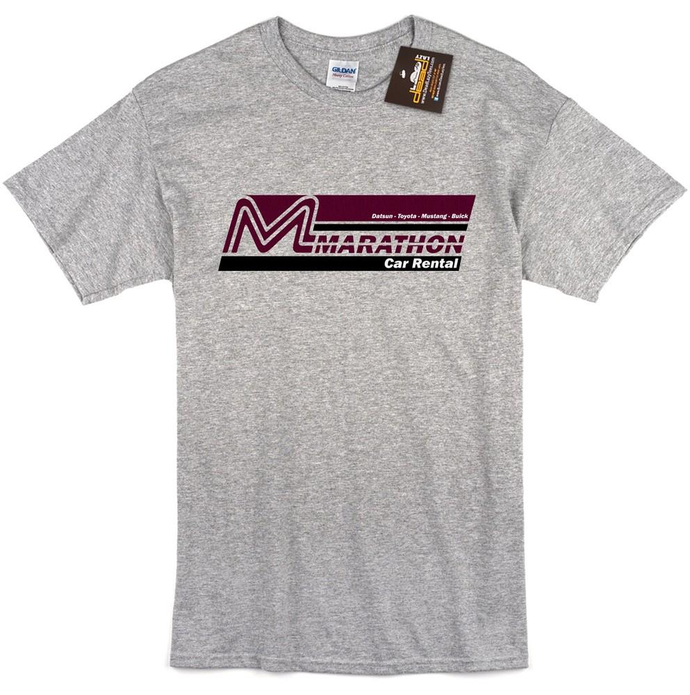 HOT Marathon Car Planes Trains Automobiles Inspired  - Retro 80s 90s Film Unisex T-Shirt L
