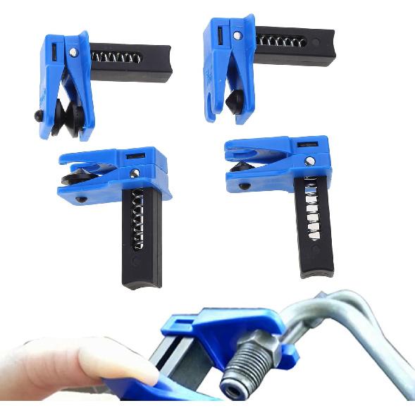 4Pcs Car Brake Oil Pipe Plug Automotive Brake Nozzle Clamp Oil Tool Brake Tubing to Oil Spills