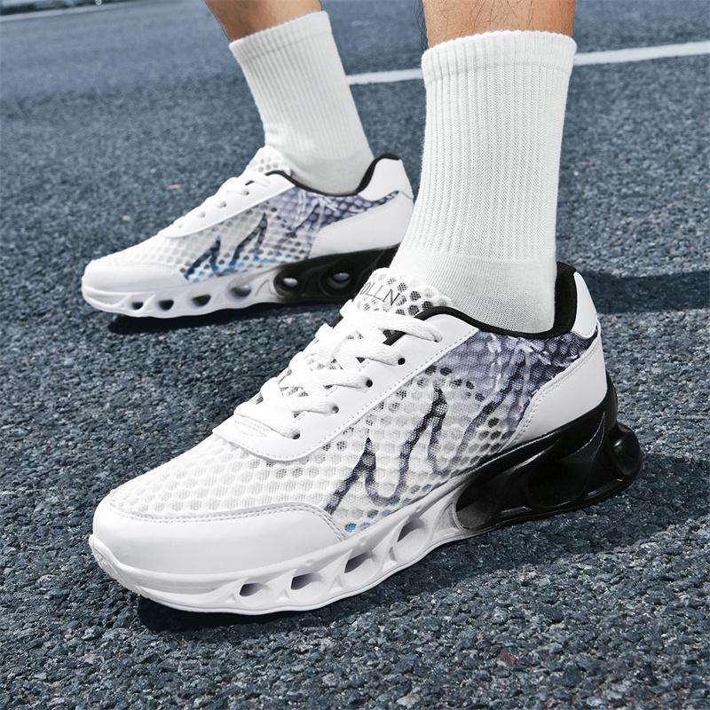 Men's Sneakers Fashion Mesh Breathable Running Shoes for Men Platform Vulcanized Shoes Brand Walking Shoes Zapatillas De Hombre