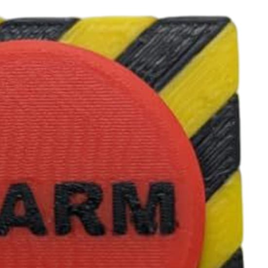 Keychain Tactile Key Switch Sensory Stimulation 3D Printed Fingertip Clicker