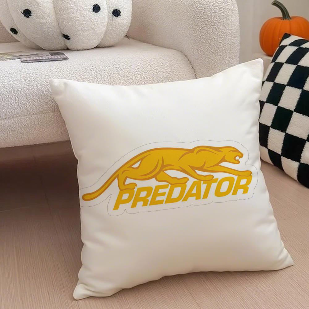 Cool PPredator Cushion Cover Throw Pillow Cover Hidden Button Durable Polyester Chair Cushion
